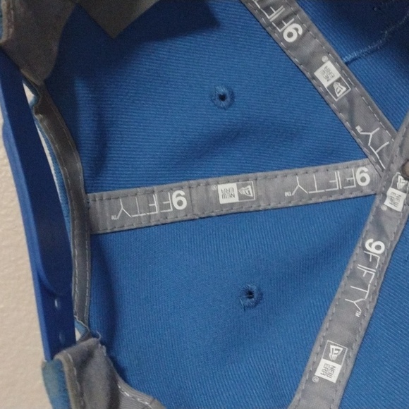 Detroit Lions New Era 9 Fifty Snapback OSFA Hawaii Blue - Picture 8 of 8